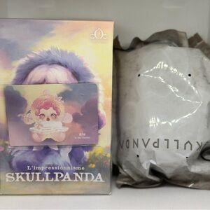 POPMART skullpanda L'impressionnisme Series Secret In the Garden